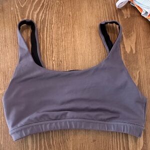 Women's Gray Sports Bra